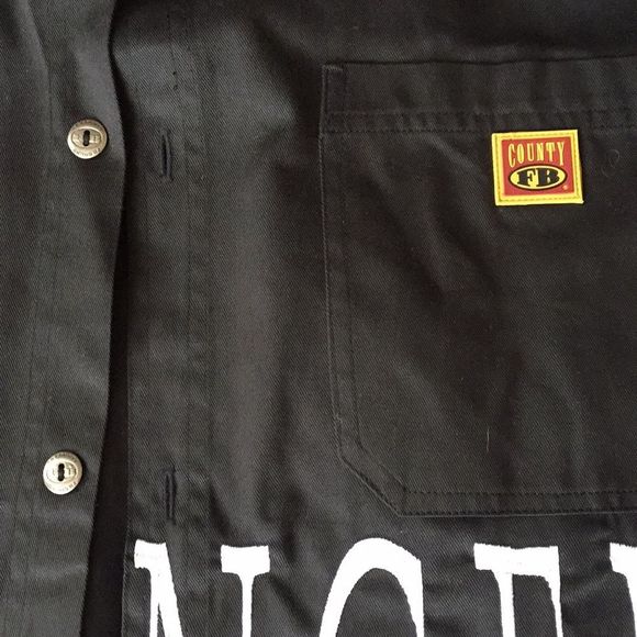 🎉🛍🕺🍾 HP 6/20 🍾🎉 LA choppers button up NWOT - Picture 3 of 6